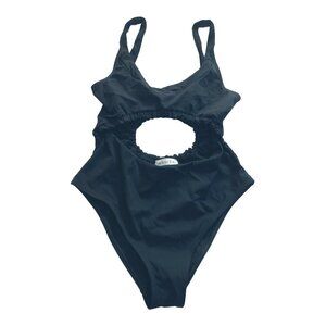 Arloe Bonnie One Piece Swimsuit in Midnight Black